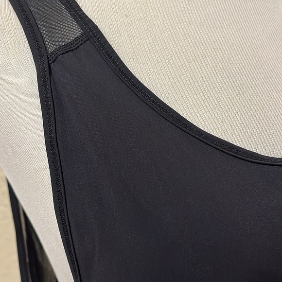 ZYIA Black Mesh Panel Tank Black Size XXXL - Picture 4 of 8